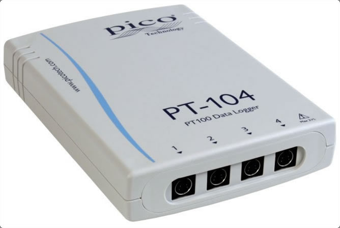PT-104 Data Logger
