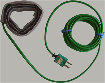HHK080 Velcro Pipe Probe