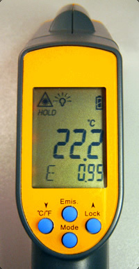  Raytemp 38 LCD Display